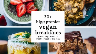 High-Protein Vegan Breakfasts