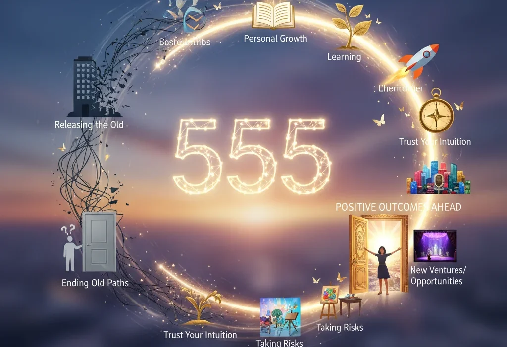 555 angel number meaning career