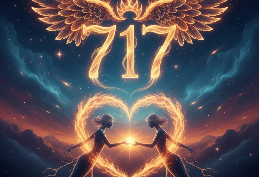 717 angel number twin flame